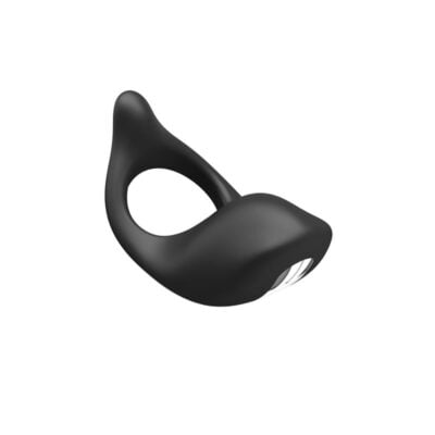 Alternative view of Anillo Vibrador Gemma USB Silicona Negro