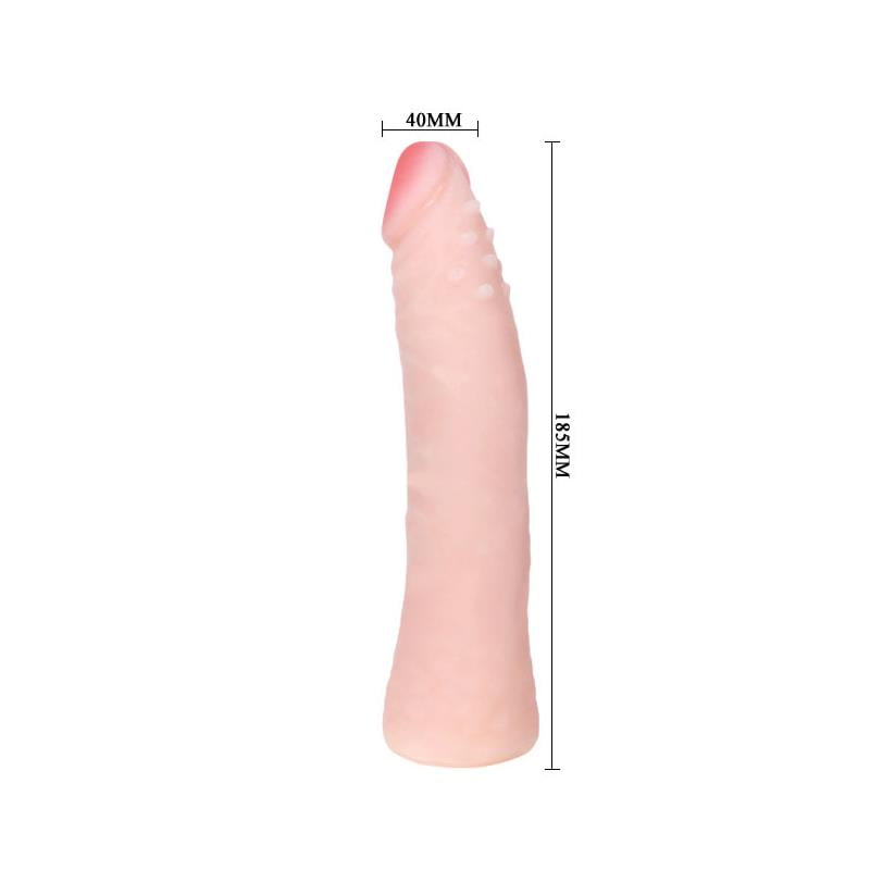 Baile Dildo Color Natural 18 cm - Imagen 5