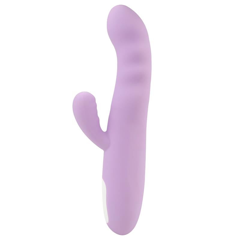 Brightlavender Vibrador y Rotador Doble Motor 360º USB Silicona - Imagen 5
