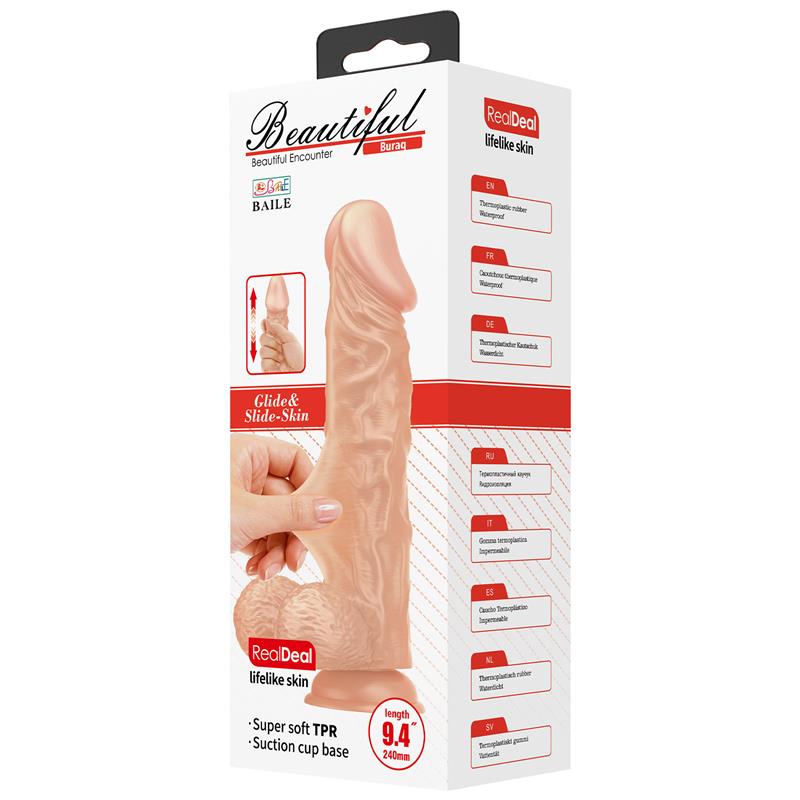 Dildo Realista con Ventosa Buraq 9.4 - Imagen 9
