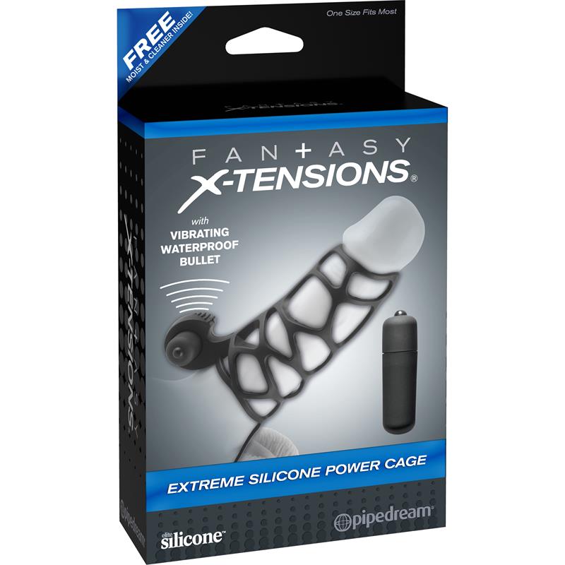Fantasy X-tensions  Correa de penes Extreme - Color Negro - Imagen 4