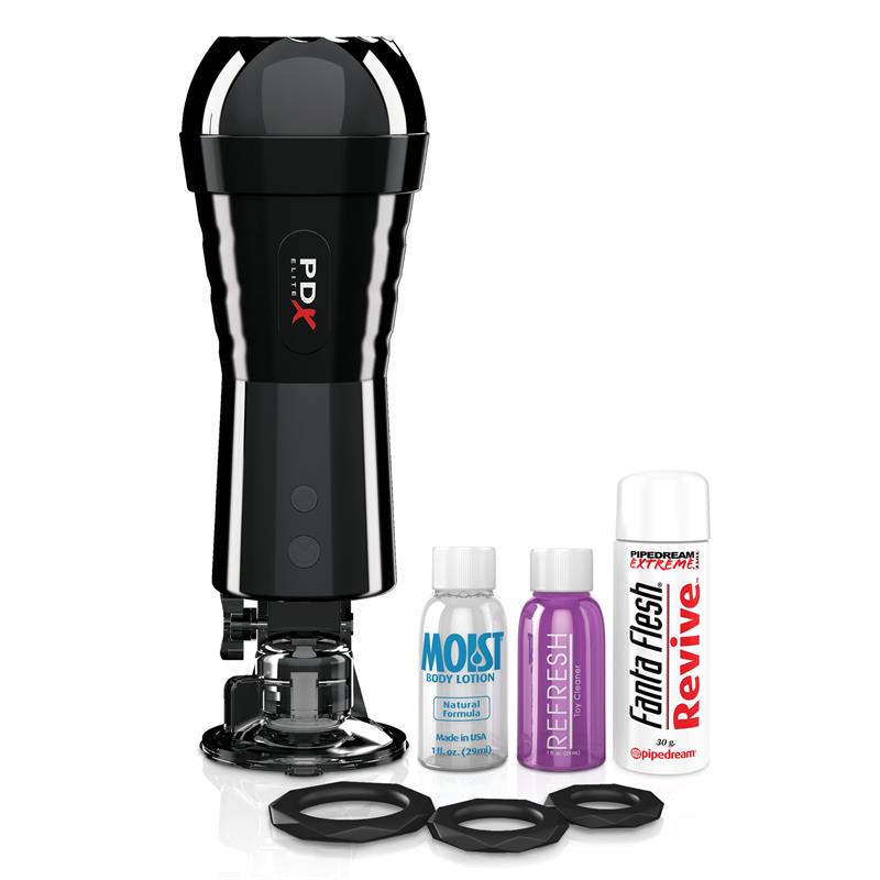PDX Elite Masturbador Vibrador Cock Compressor - Imagen 5