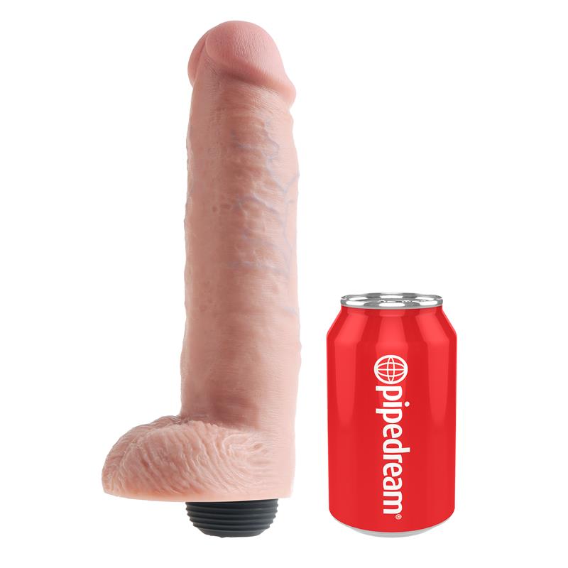 Pene Eyaculador con Testículos 10 - Color Natural - Imagen 4