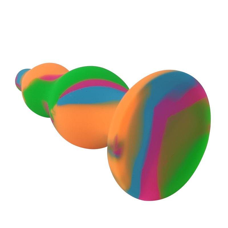 Plug Anal Silicona Multi Color - Imagen 4