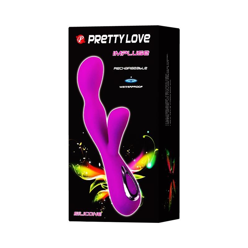 Pretty Love Vibrador Impluse Color Púrpura cl25 - Imagen 9