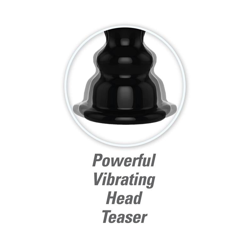 Pump Worx Succioandor Vibrador Ultimate Head Job Color Negro - Imagen 4