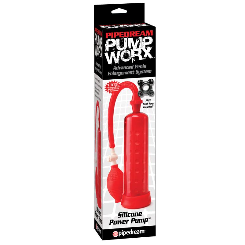 Pump Worx Succionador de Silicona Color Rojo - Imagen 2