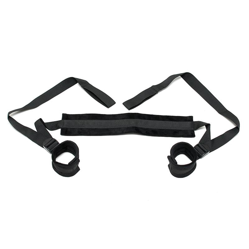 Rimba Bondage Play Set de Ataduras Ajustable Color Negro - Imagen 3