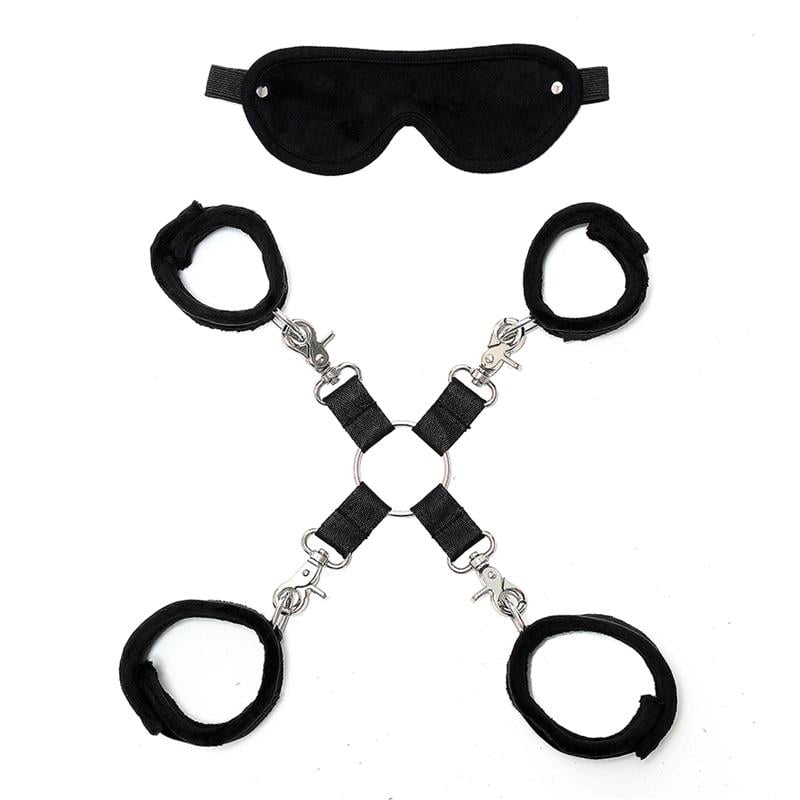 Rimba Bondage Play Set de Bondage Color Negro - Imagen 3