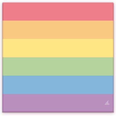 Set 20 Servilletas con Colores Bandera LGBT+