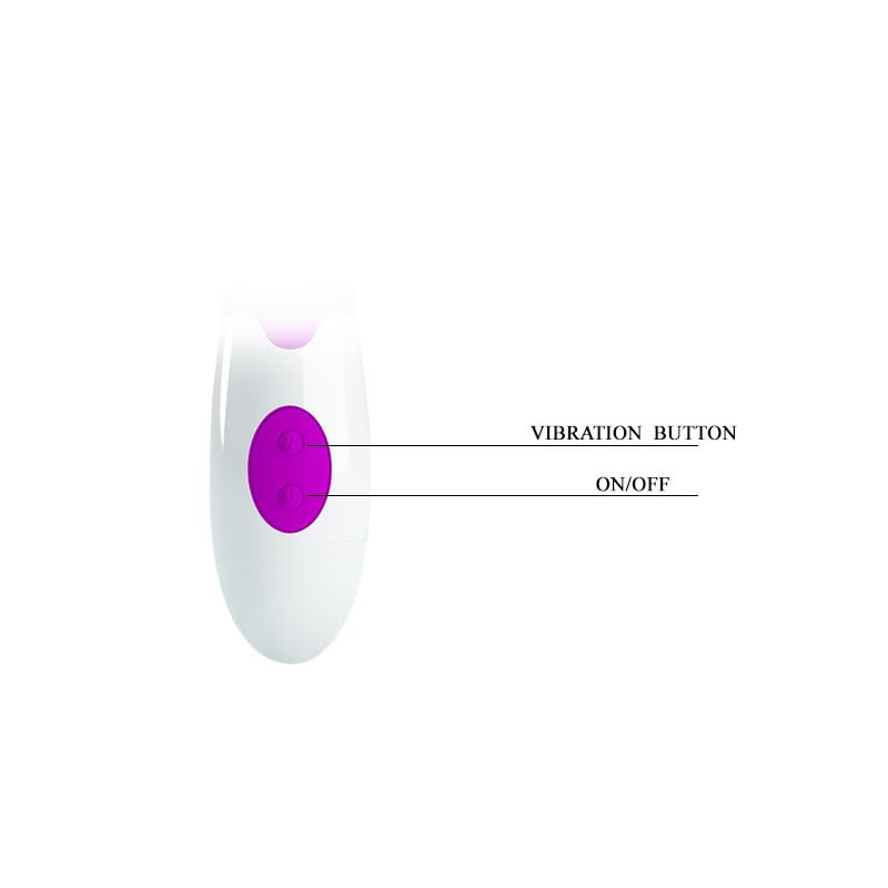 Vibrador Brighty Color Púrpura - Imagen 5