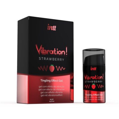 Vibrador líquido con aroma a fresa para aumentar el placer sexual.
