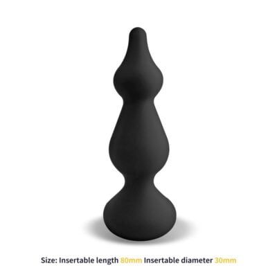Alternative view of Tendax Plug Anal Silciona 8 cm x 3 cm
