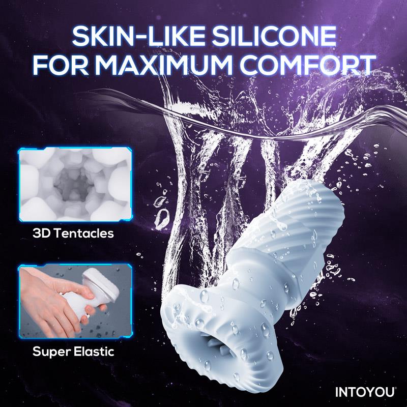 Masturbador Masculino Elon Intoyou: Inteligente Función Up and Down, Calor, Vibración y Soporte Movil - Imagen 7