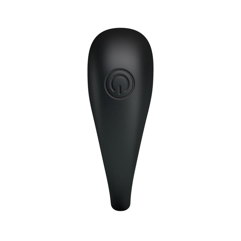 Pretty Love Anillo Vibrador Trap Color Negro - Imagen 3