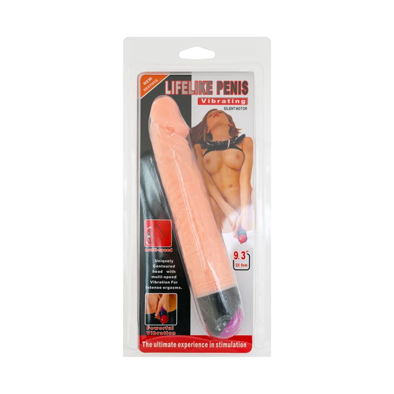 Vibrador Lifelike Penis 9,3 (23,5 cm) Color Natural - Imagen 2