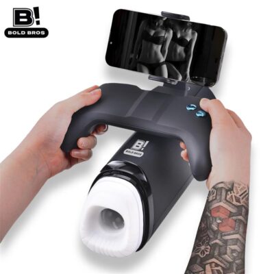 Alternative view of Conty Masturbador con Thrusting, Vibración y Calor Game Controller