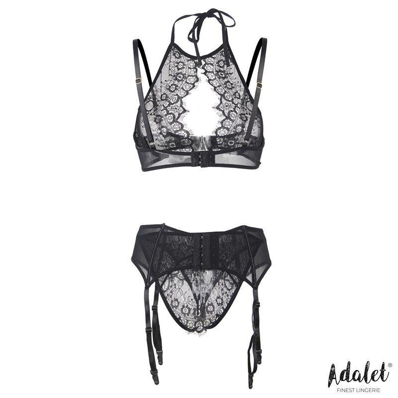 Nisa Set sujetador, liguero y tanga Talla 44-46 - Imagen 3