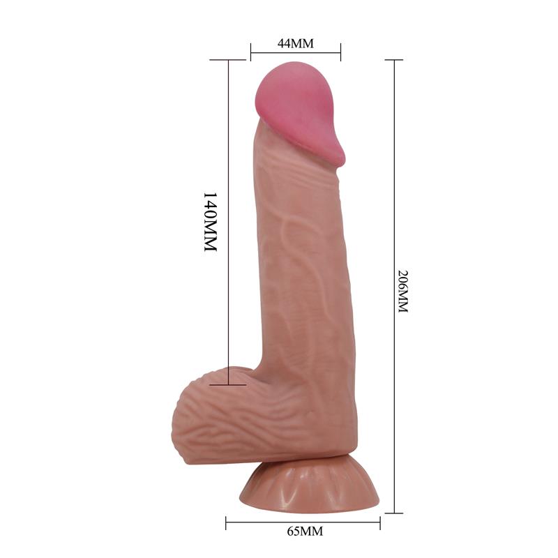 Dildo Realista Piel Deslizante 20.6 cm - Imagen 8