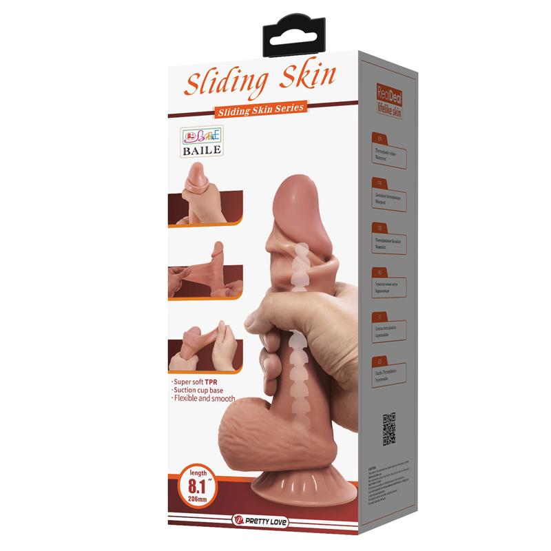 Dildo Realista Piel Deslizante 21.8 cm - Imagen 10