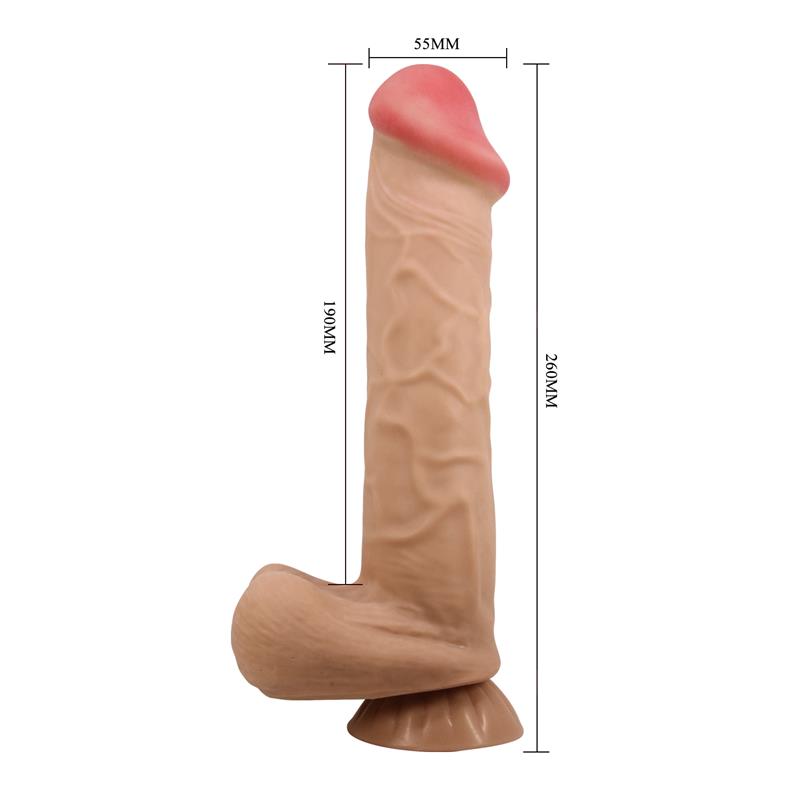 Dildo Realista Piel Deslizante 26 cm - Imagen 8