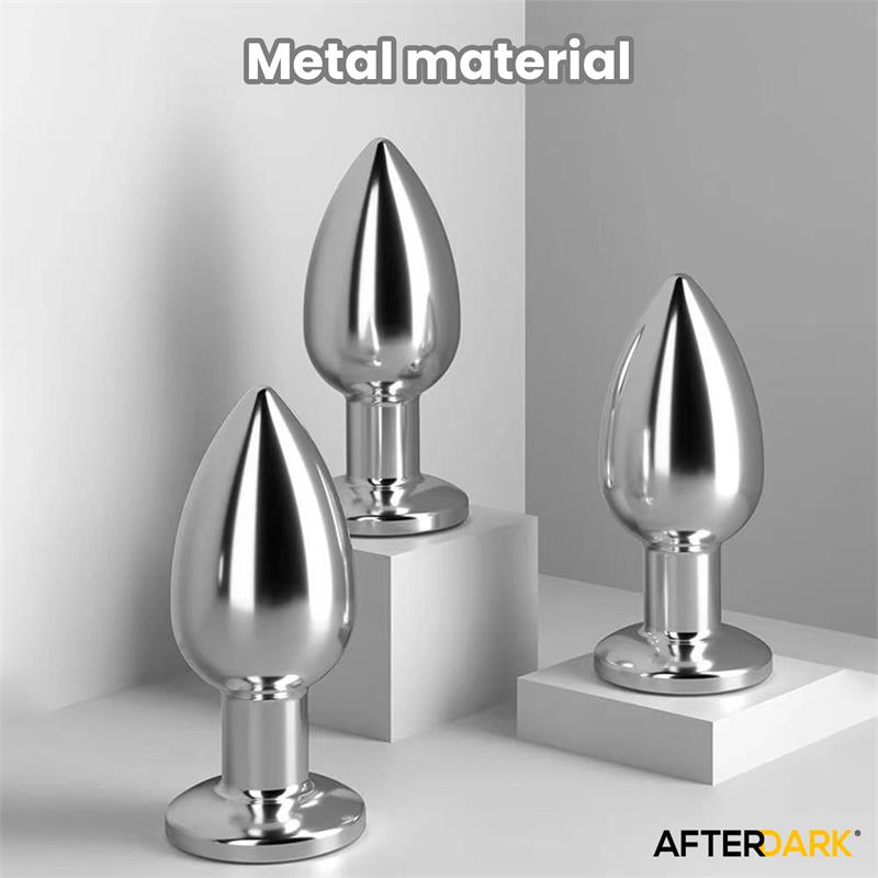 Dimpor Plug Anal Cromado con Vibración USB Magnético Talla S - Imagen 9