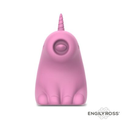 Detalle de la silicona premium del estimulador unicornio