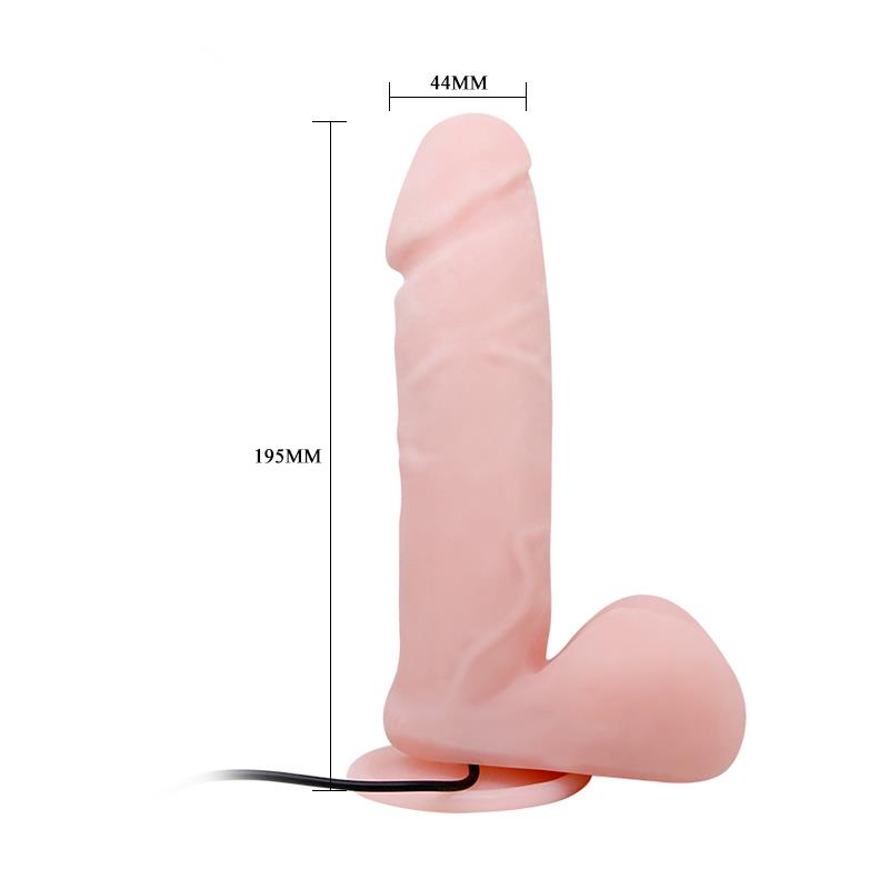 Oliver Dildo Realista con Vibración y Rotación Control Remoto - Imagen 5