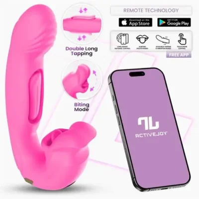 El vibrador Bimby con App: diseño ergonómico y doble estimulación G y clítoris.